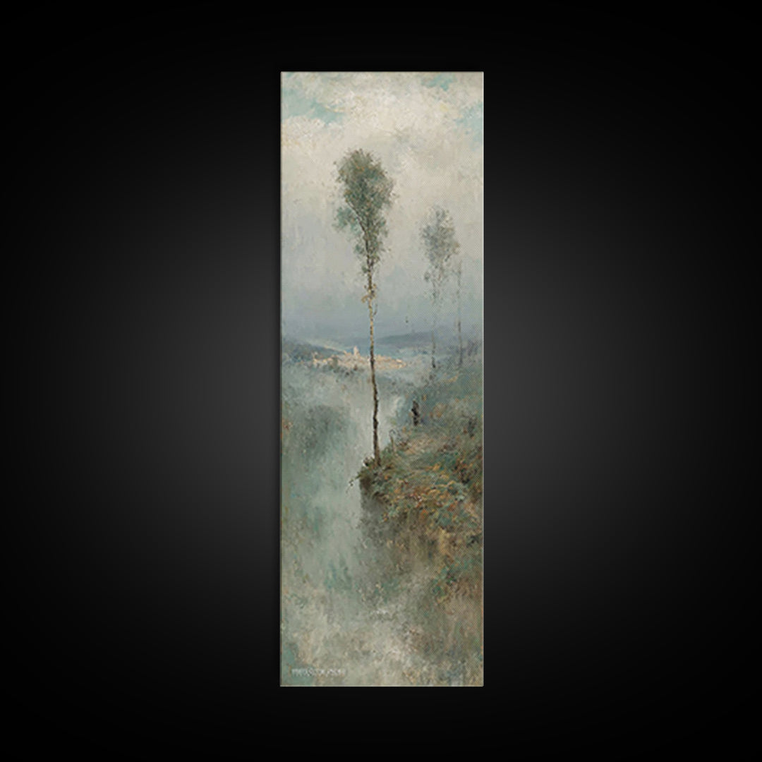 Horizon Of Grace – Framed Canvas Print – Narrow Art – Christian Wall Art – Vintage Christian Art – Christian Art Canvas – Christian Paintin