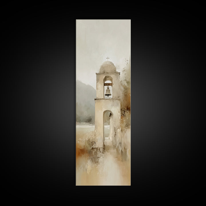 Valley Of Mercy – Framed Canvas Print – Jesus Painting – Christian Wall Art – Christmas Art – Tall Narrow Wall Art – Christian Art Canvas