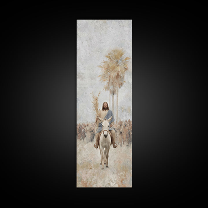 Procession Of Hope – Framed Canvas Print – Christian Art – Christian Wall Art – Skinny Art – Jesus Painting – Christian Art Canvas