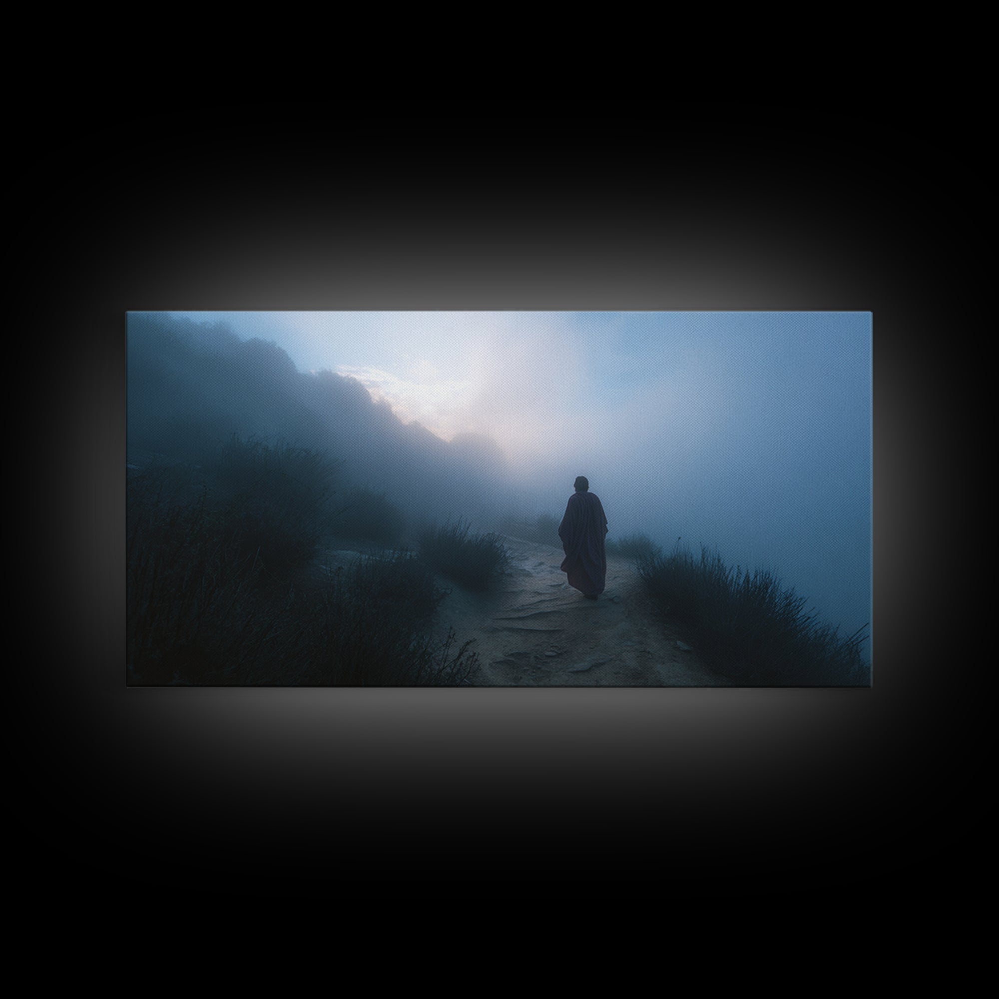 Celestial Journey – Framed Canvas Print – Christian Canvas – Christian Paintings – Jesus Art – Christian Wall Art – Christian Gift Ideas