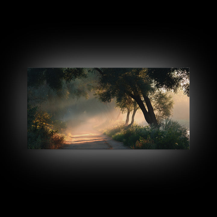 Holy Solitude – Framed Canvas Print – Jesus Painting – Christian Art Canvas – Christian Wall Art – Christmas Art – Large Christian Art