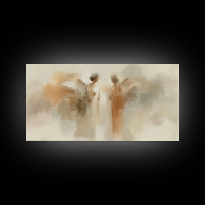 Whispered Glory – Framed Canvas Print – Christian Christmas Art – Christian Art Canvas – Subtle Christian Art – Christian Wall Art