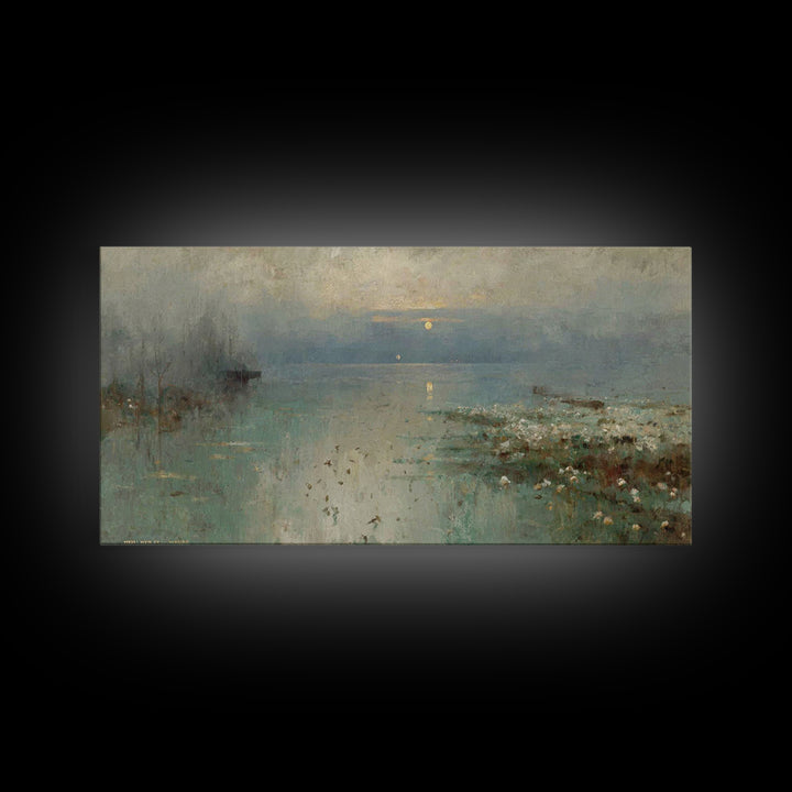 Sacred Horizon – Framed Canvas Print – Christian Wall Art – Christian Art Canvas – Subtle Christian Art – Christian Paintings – Christian G