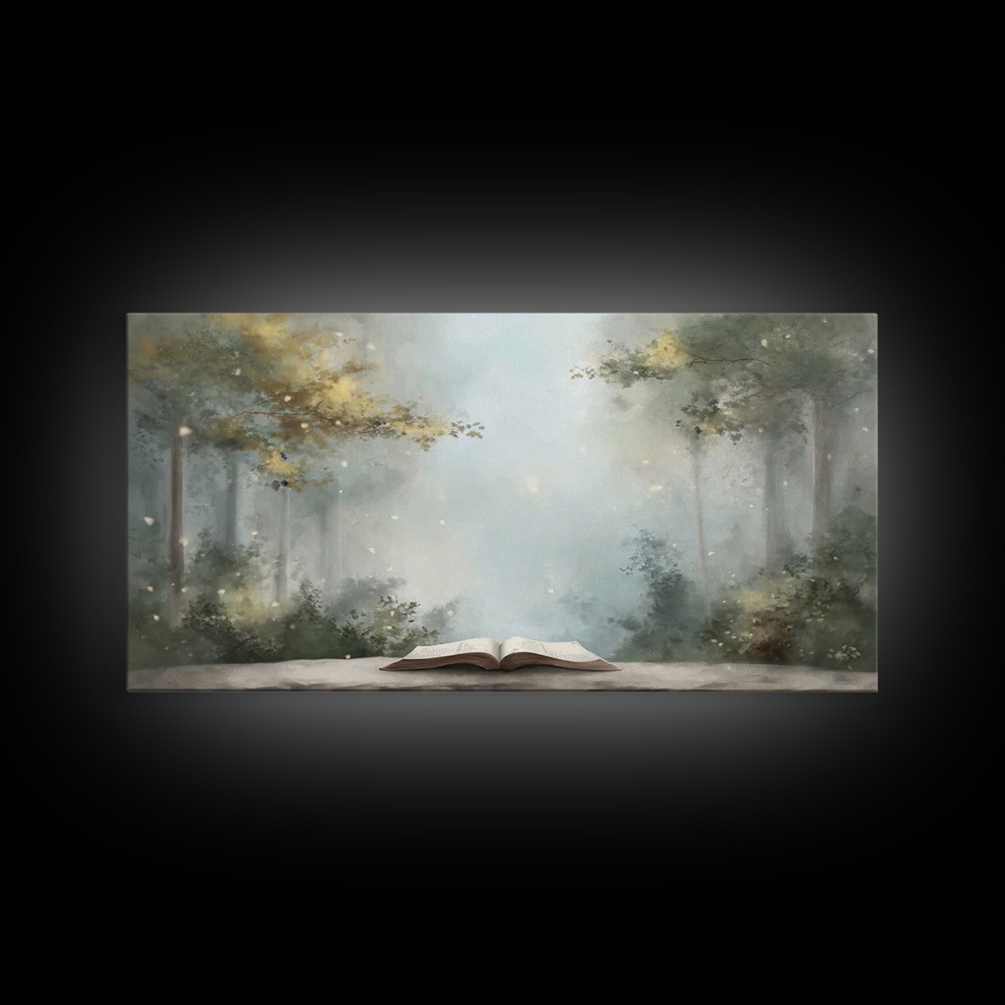 Sacred Passage - Framed Canvas Print - Christian Art Canvas - Christian Wall Art - Christian Painting - Christian Decor - Christian Art Gif