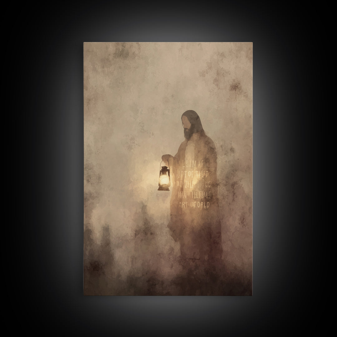 Eternal Wayfarer – Framed Canvas Print – Christian Art Canvas – Christian Wall Art – Christian Gift Ideas – Christian Decor – Christian Art