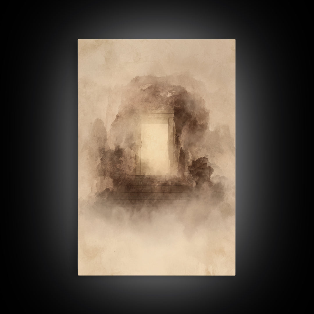 Holy Dawn | Framed Canvas Print | Christian Wall Art | Jesus Painting | Christian Art | Christian Canvas | Christian Decoration