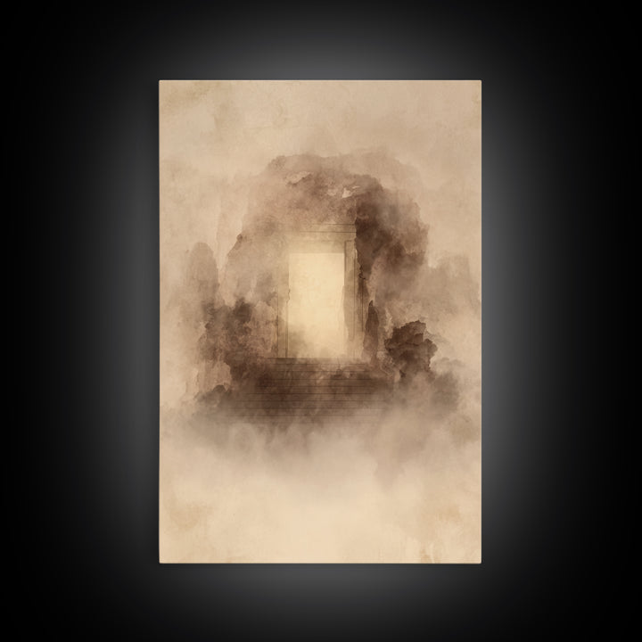 Holy Dawn | Framed Canvas Print | Christian Wall Art | Jesus Painting | Christian Art | Christian Canvas | Christian Decoration