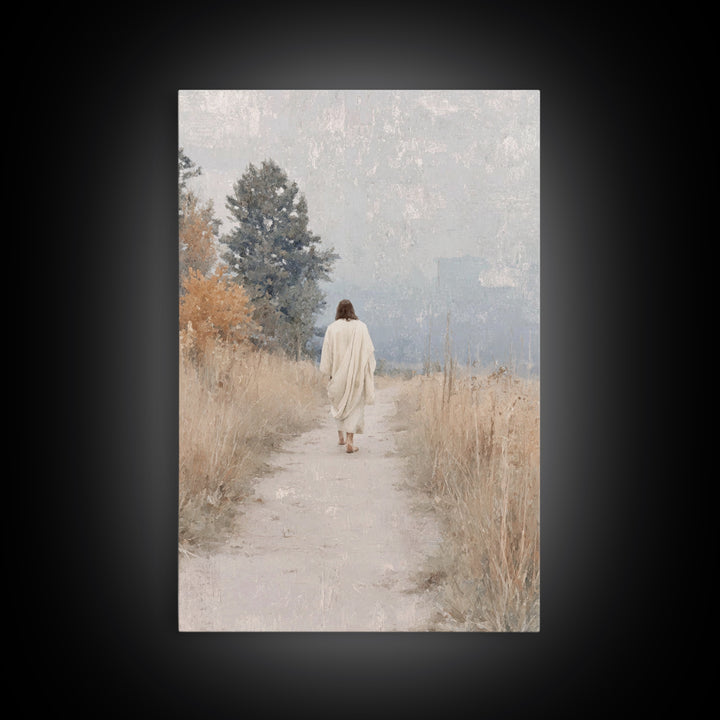Garden Of Hope – Framed Canvas Print – Christian Wall Art – Christian Art Canvas – Jesus Painting – Christian Art Print – Christian Gift