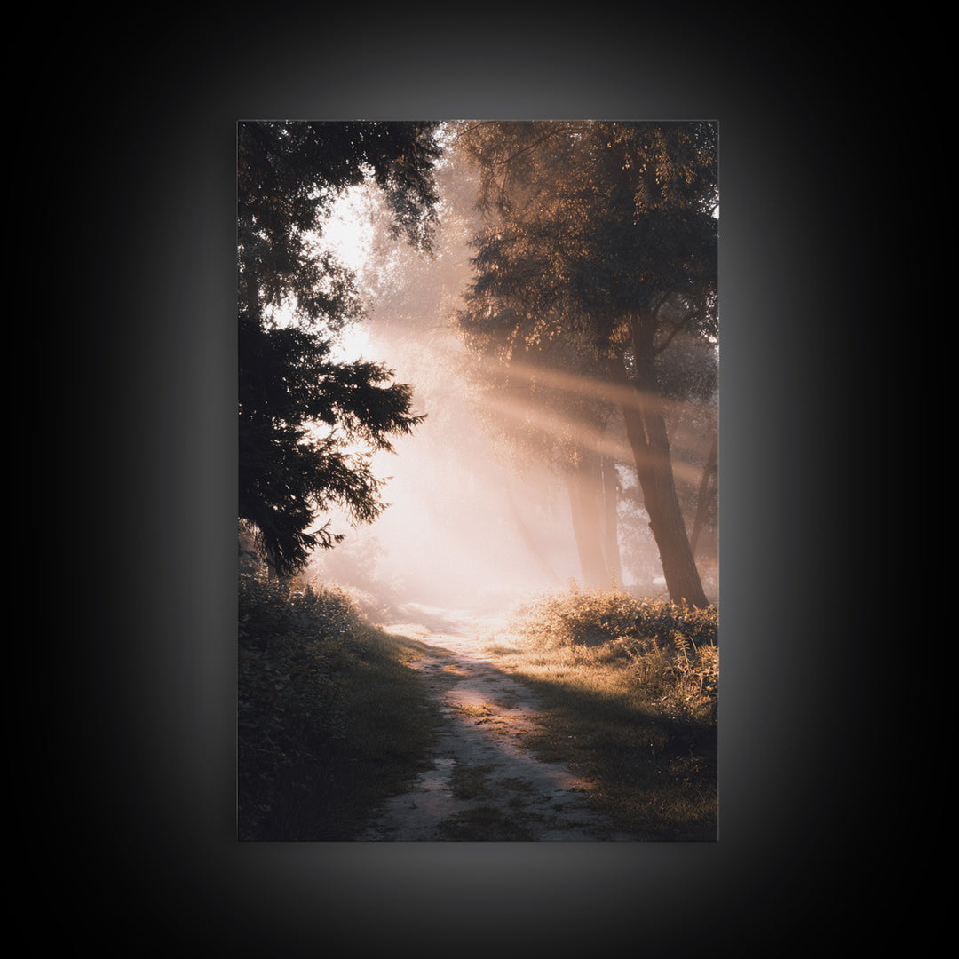 Path Of Glory – Framed Canvas Print – Christian Wall Art – Christian Art Canvas – Pastoral Scenery – Christian Art – Christian Gift Ideas