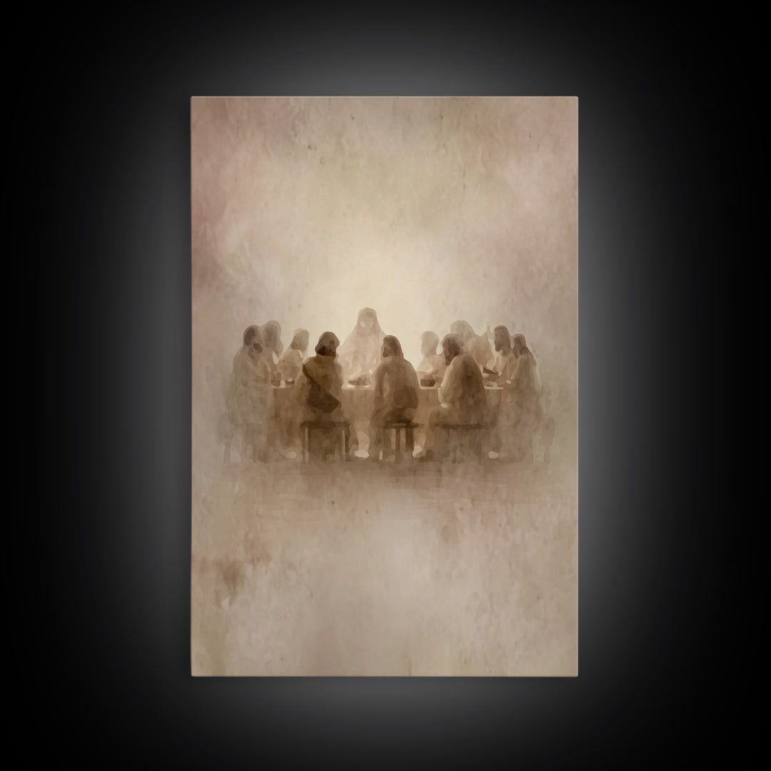Radiant Covenant – Framed Canvas Print – Christian Wall Art – Jesus Painting – Christian Art Canvas – Christmas Art – Christian Decor – Chr