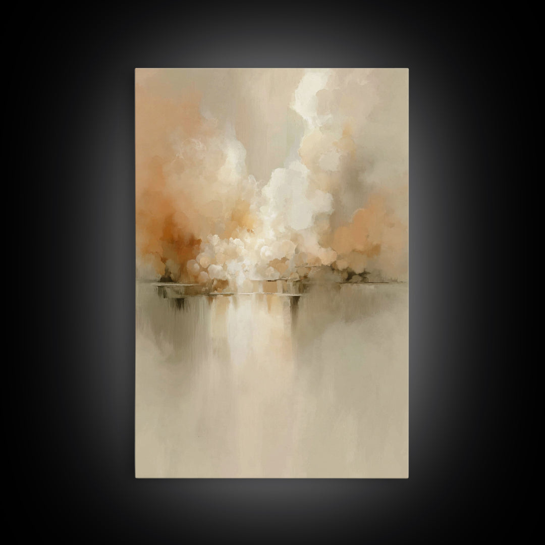Heavenly Hosts – Framed Canvas Print – Christian Wall Art – Christian Art Canvas – Christian Painting – Christian Gift Ideas
