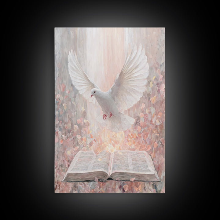 Graceful Promise – Framed Canvas Print – Christian Art Canvas – Christian Wall Art – Modern Christian Art – Christian Gift Ideas – Christma