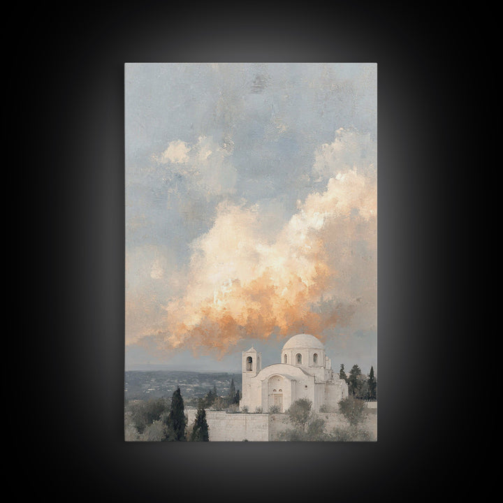 Clouds of Glory – Framed Canvas Print – Christian Art Print – Christian Wall Art – Christian Art Canvas – Modern Christian Art – Christian