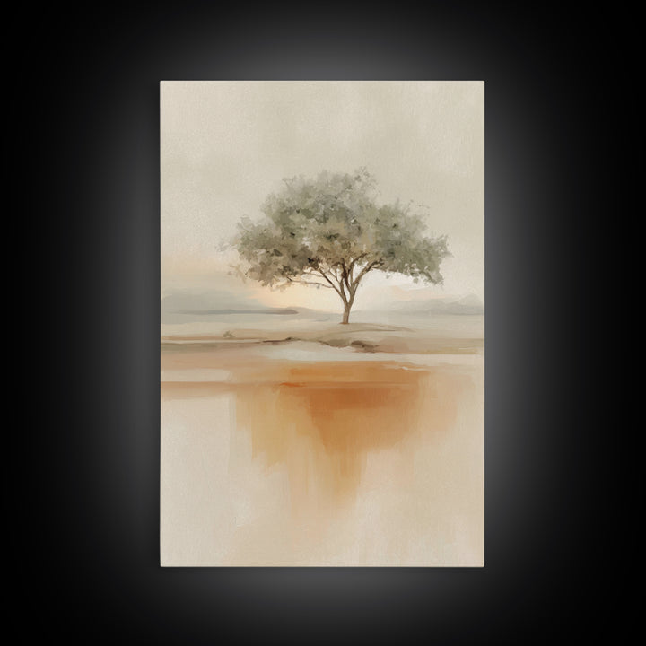 Rooted In Hope | Framed Canvas Print | Christian Wall Art | Christian Art Canvas | Unique Christian Art | Christian Decor | Subtle Christia