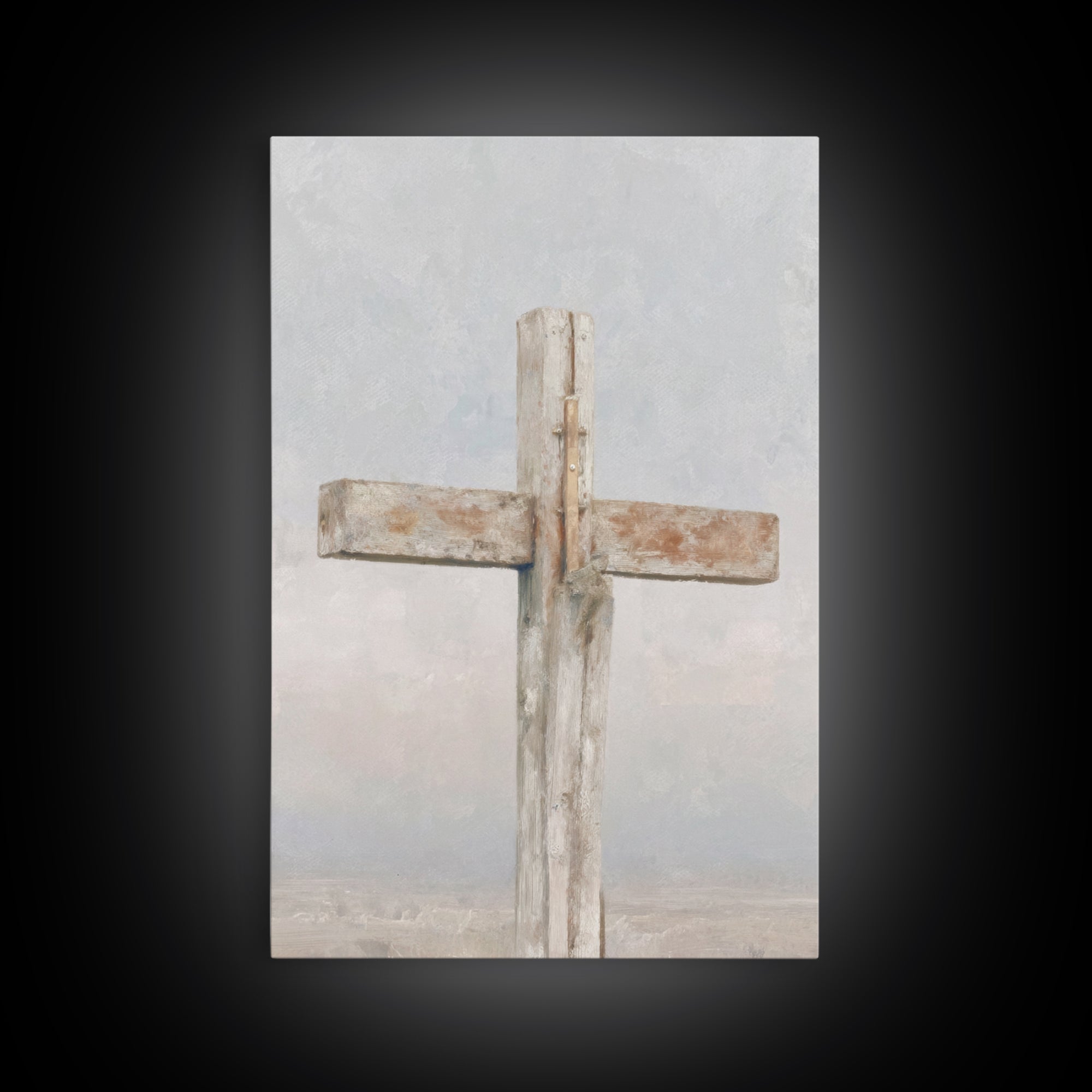 Pure Redemption Light | Framed Canvas Print | Christian Art Canvas | Christian Wall Art | Minimalist Christian Art | Christian Paintings |