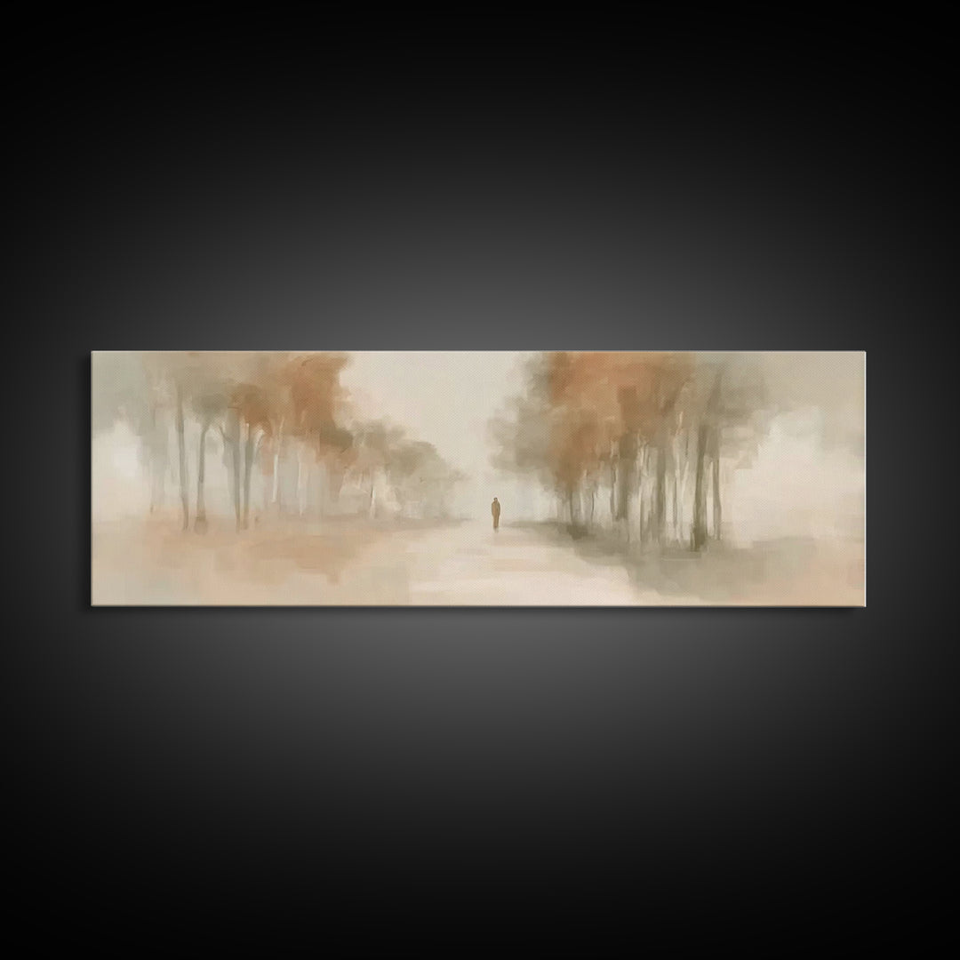 Dawn Of Salvation | Framed Canvas Print | Panoramic Art | Christian Art Canvas | Jesus Wall Art | Christian Christmas Art | Christian Decor