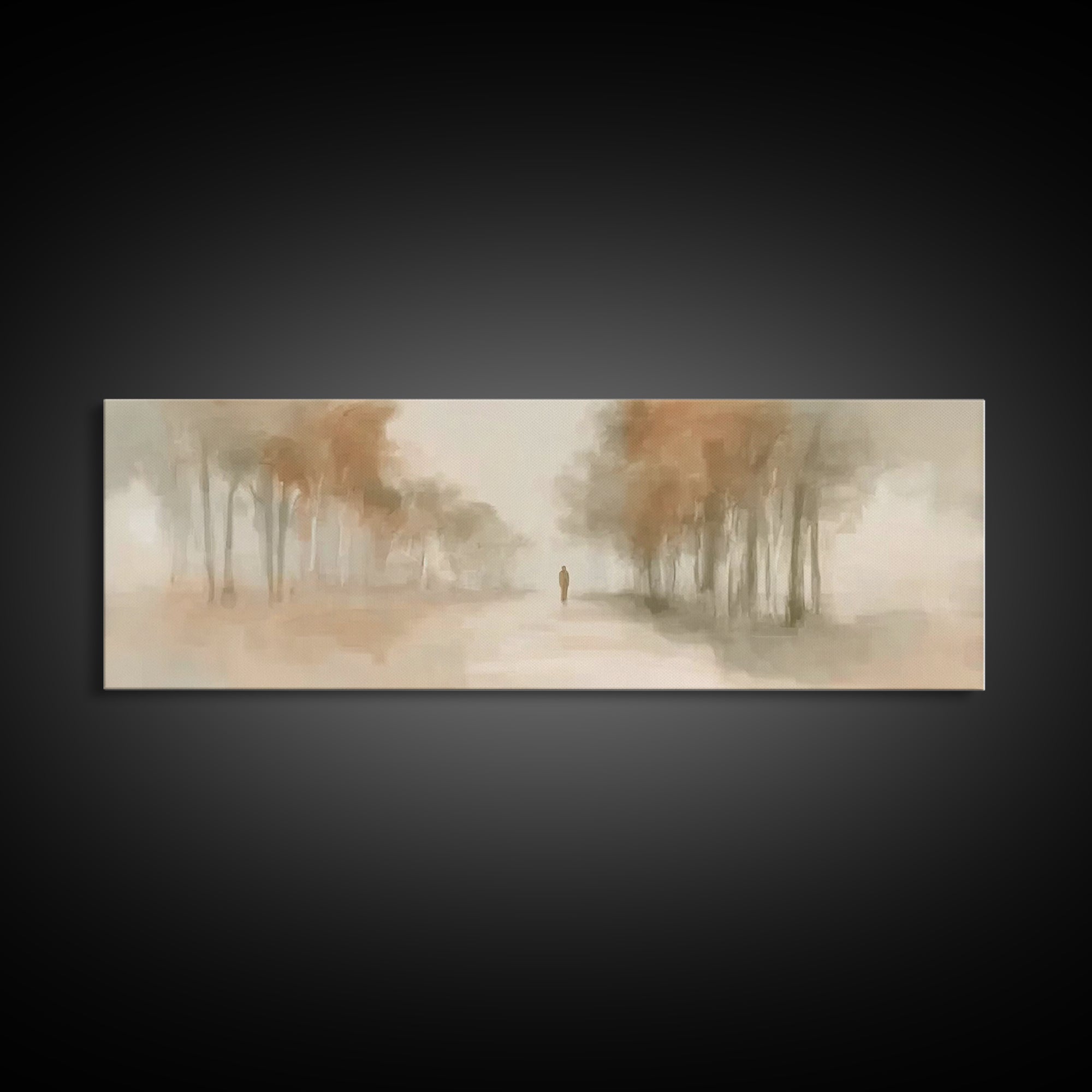 Dawn Of Salvation | Framed Canvas Print | Panoramic Art | Christian Art Canvas | Jesus Wall Art | Christian Christmas Art | Christian Decor