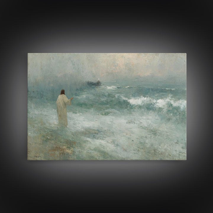 Radiant Dawn – Framed Canvas Print – Jesus Canvas Art – Christian Wall Art – Christian Art Painting – Christian Christmas Art – Unique Chri