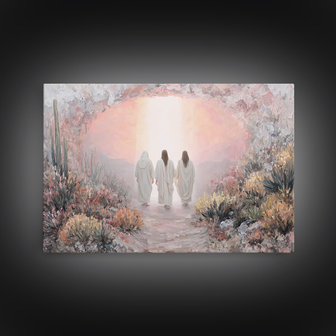 Path Of Glory – Framed Canvas Print – Christian Art Canvas – Christian Wall Art – Christmas Art – Christian Painting – Christian Gift Ideas