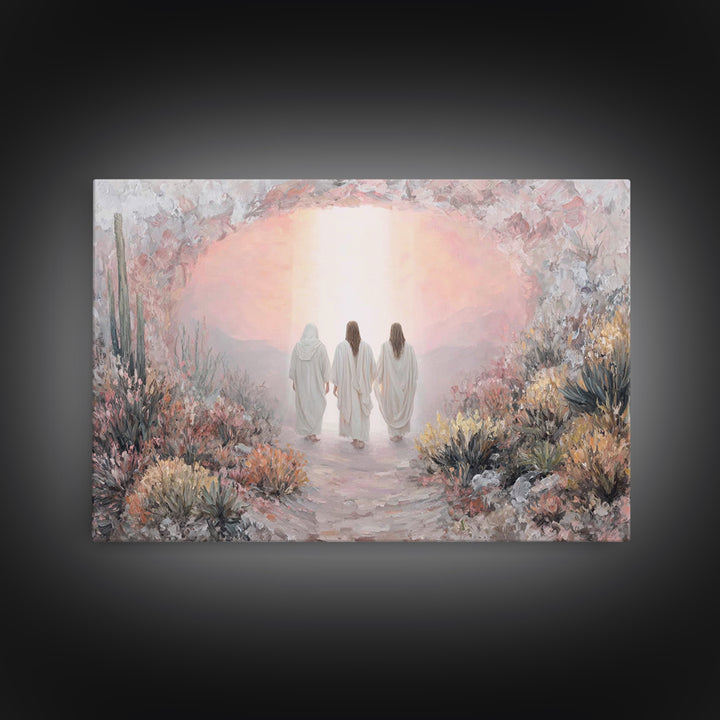 Path Of Glory – Framed Canvas Print – Christian Art Canvas – Christian Wall Art – Christmas Art – Christian Painting – Christian Gift Ideas