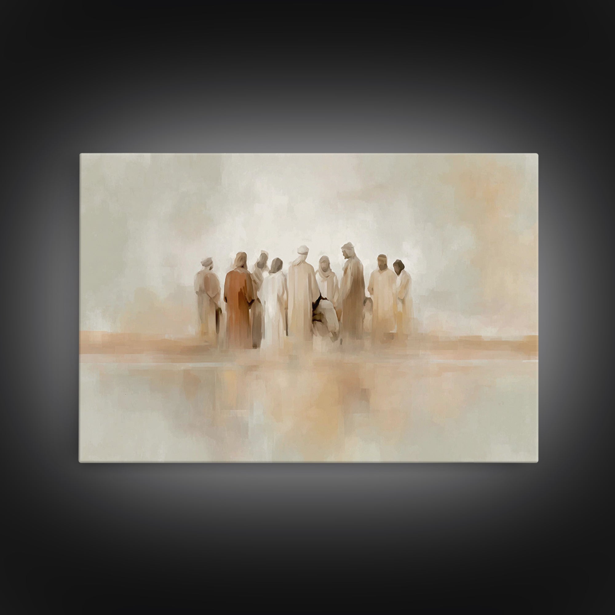 Cathedral Journey – Framed Canvas Print – Christian Wall Art – Christian Art Canvas – Christian Painting – Christian Decor – Large Christia