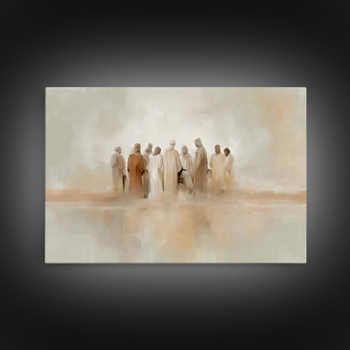 Cathedral Journey – Framed Canvas Print – Christian Wall Art – Christian Art Canvas – Christian Painting – Christian Decor – Large Christia