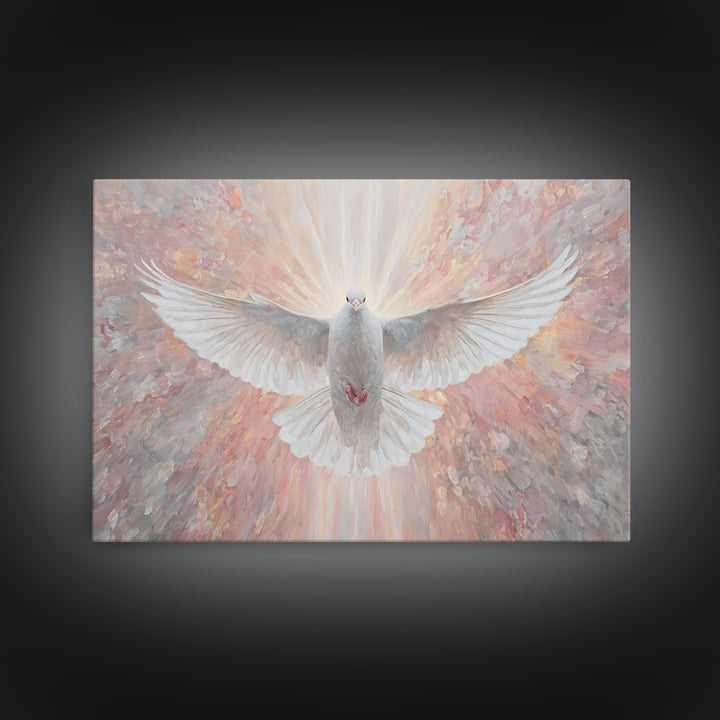 Light Of Hope | Framed Canvas Print | Christian Art | Christian Wall Art | Christian Canvas | Christian Christmas Art | Christian Decor