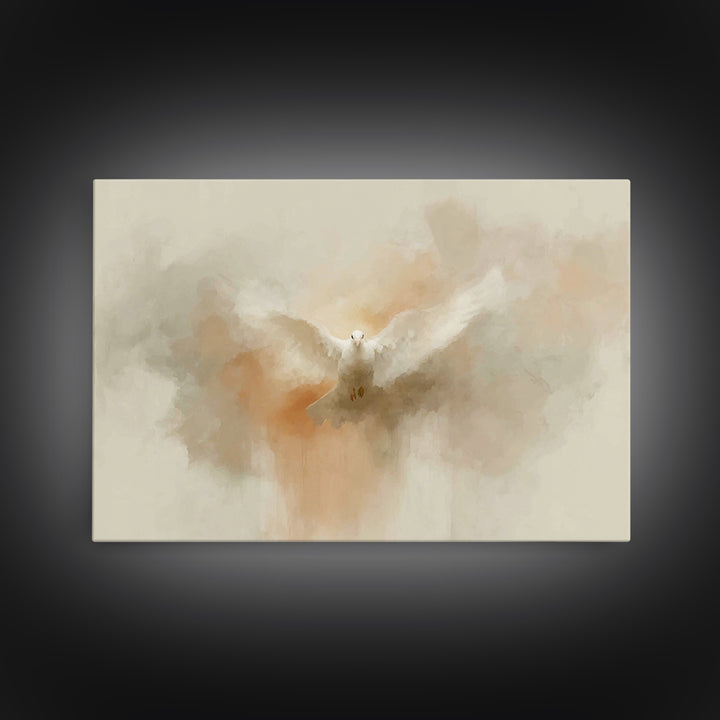 Radiant Grace, Framed Canvas Print, Christian Art Canvas, Christian Wall Art, Christian Art, Christmas Art Prints, Christian Decorations