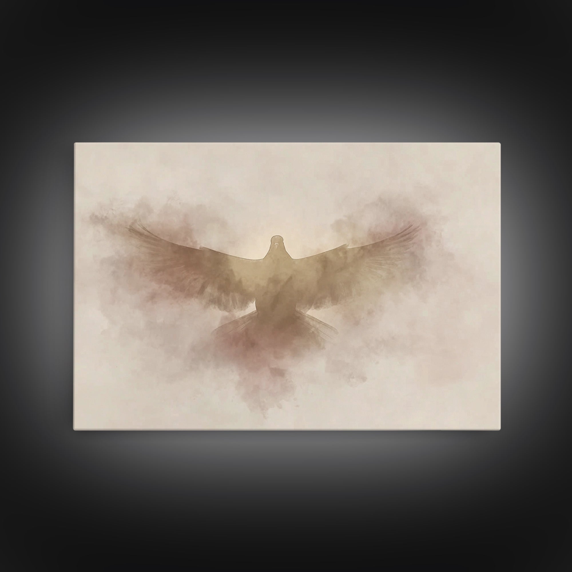 Heavenly Promise – Framed Canvas Print – Christian Art Canvas – Christian Wall Art – Christian Painting – Christian Gift Ideas – Christmas