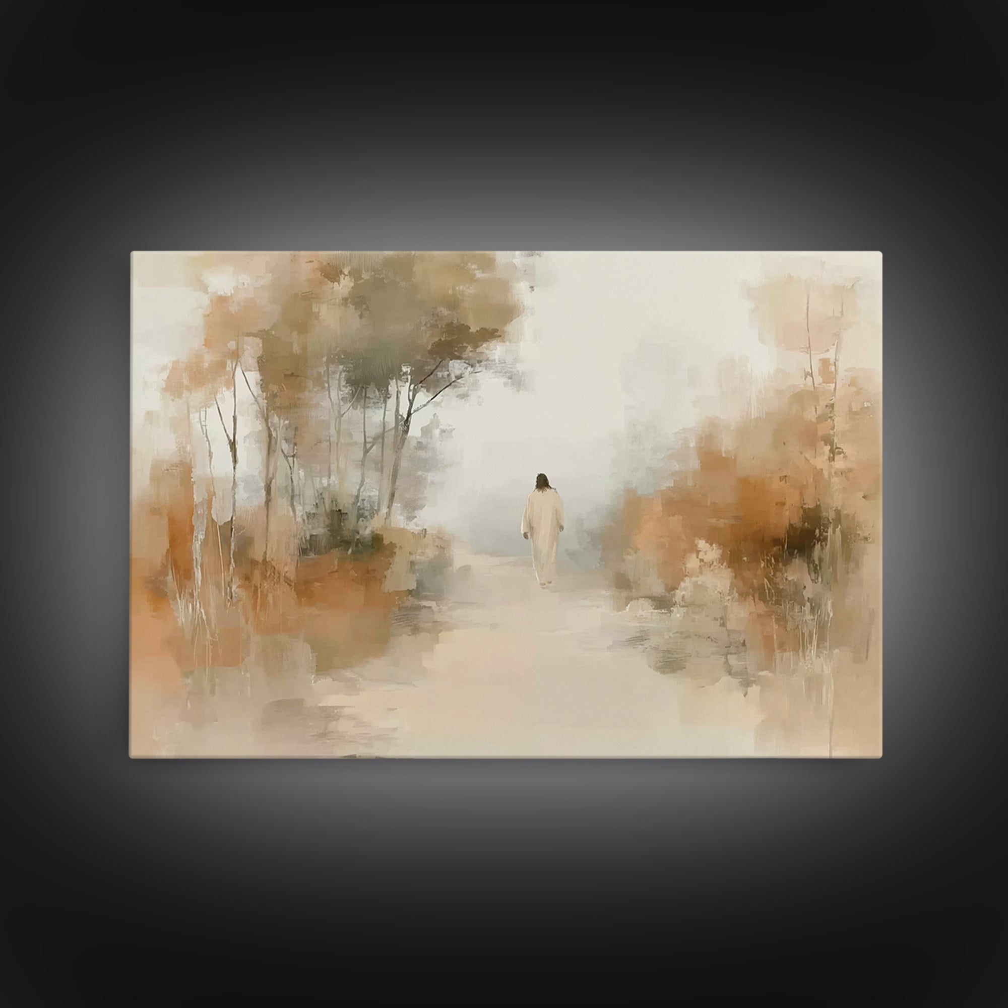 Sacred Gathering – Framed Canvas Print – Christian Wall Art – Jesus Painting – Christian Art Canvas – Christian Gift – Vintage Christian Ar