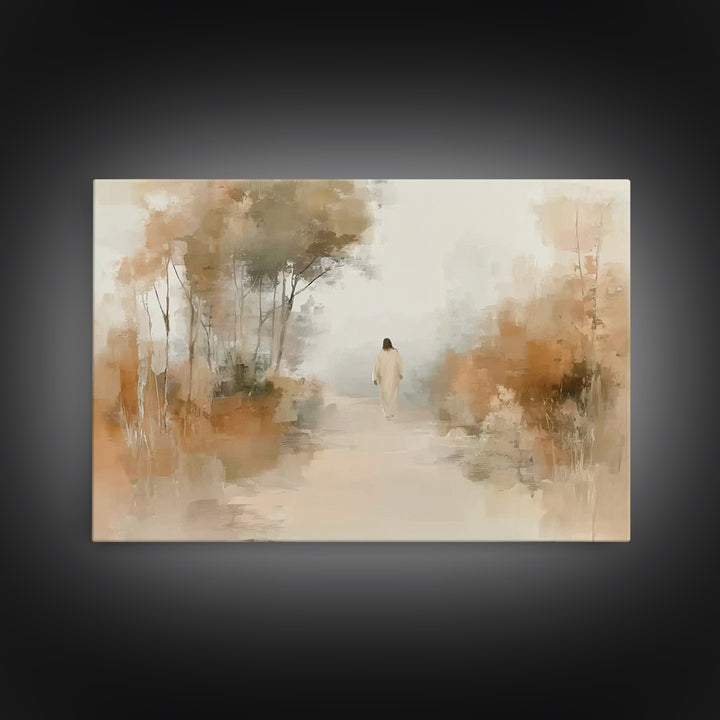 Sacred Gathering – Framed Canvas Print – Christian Wall Art – Jesus Painting – Christian Art Canvas – Christian Gift – Vintage Christian Ar