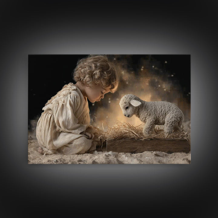 Clouds Of Promise – Framed Canvas Print – Christian Art Canvas – Christian Wall Art – Christian Art – Large Christian Art – Modern Christia