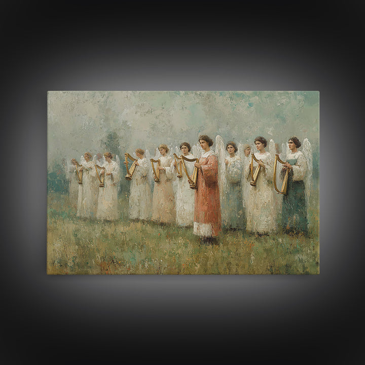 Eternal Light – Framed Canvas Print – Jesus Painting – Christian Wall Art – Christian Art Print – Christian Christmas Decor – Christian Gif