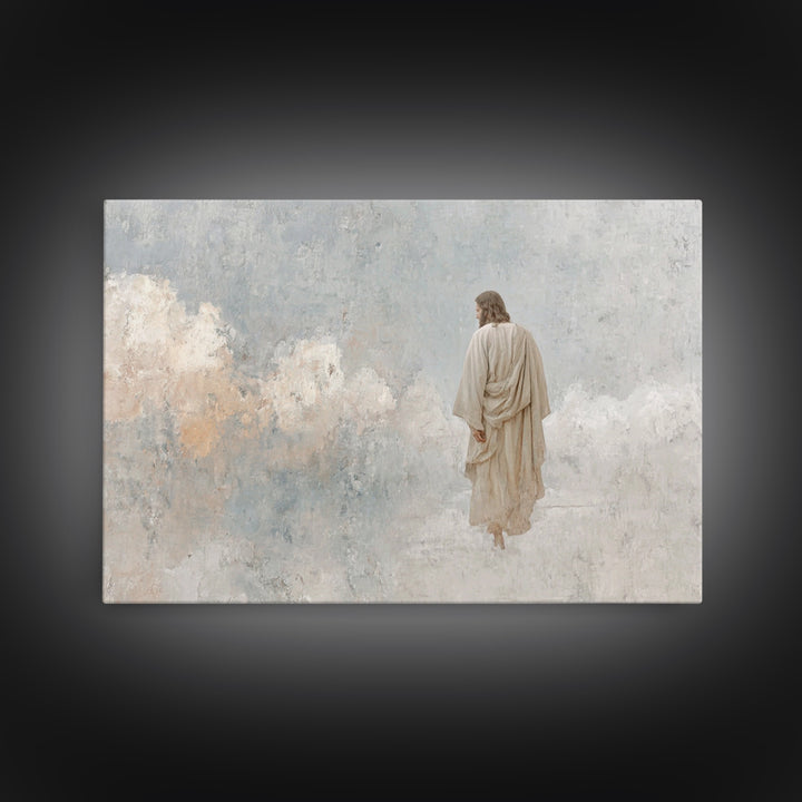 Pure Lily Blessing | Framed Canvas Print | Christian Art Canvas | Christian Wall Art | Christian Art Gift | Subtle Christian Art | Christia