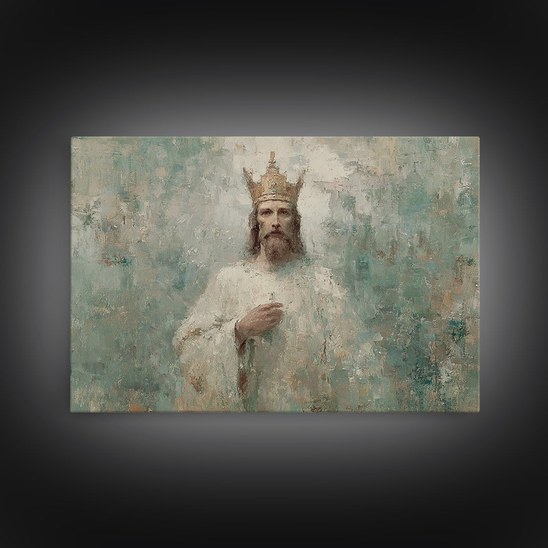 Radiant Glory | Framed Canvas Print | Christian Wall Art | Christian Art Canvas | Christian Decoration | Christian Paintings | Jesus Art Pr
