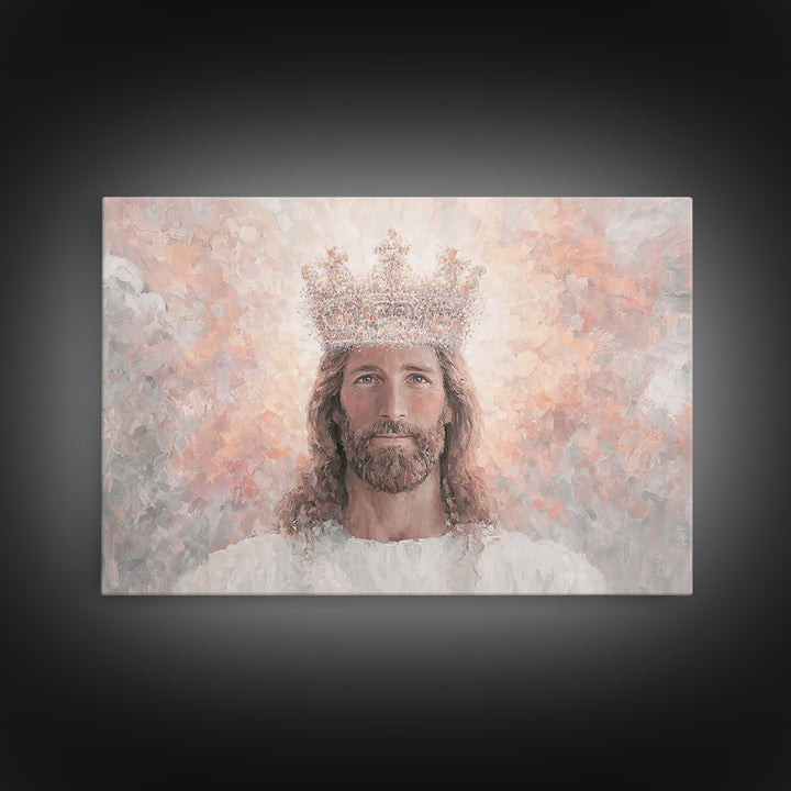 Sovereign Grace | Framed Canvas Print | Christian Wall Art | Christian Art Canvas | Modern Christian Painting | Christian Gift | Jesus Art