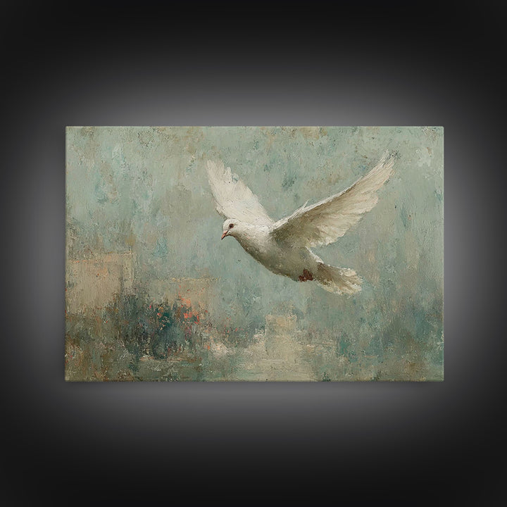 Scripture And Spirit | Framed Canvas Print | Christian Wall Art | Christian Art Canvas | Christian Gift Ideas | Subtle Christian Art | Mode