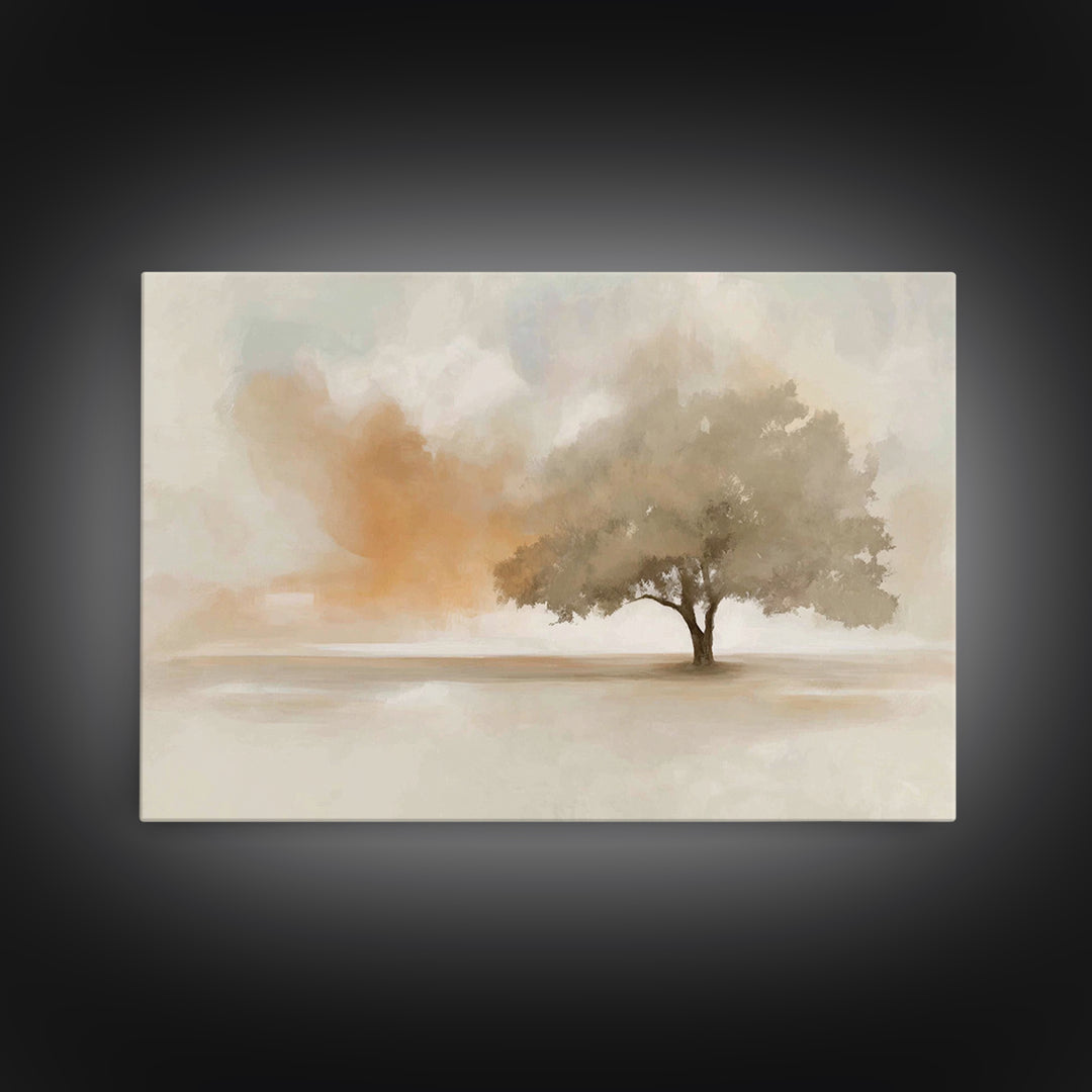 Desert Bloom | Framed Canvas Print | Christian Art Canvas | Christian Decor | Christian Wall Art | Modern Christian Art