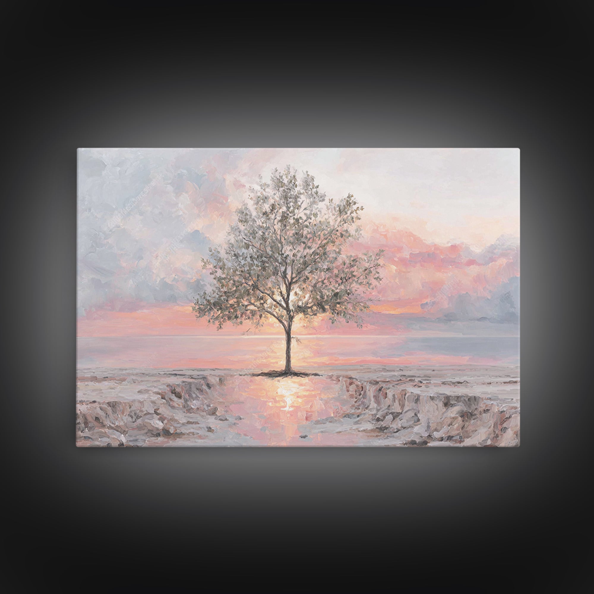 Sunrise Covenant, Framed Canvas Print, Christian Art Canvas, Christian Wall Art, Christian Gift Ideas, Large Christian Art, Christian Art P
