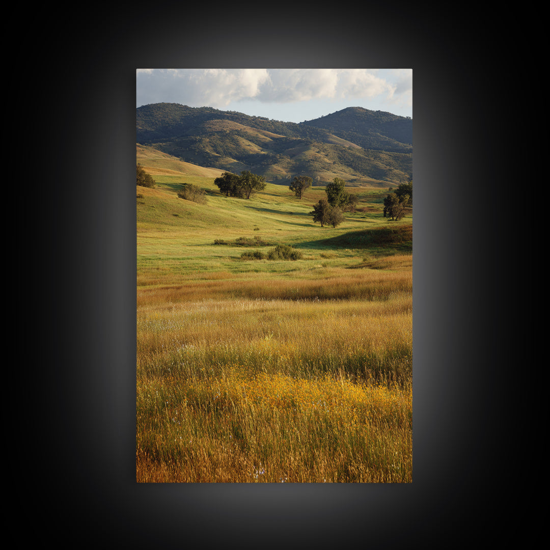 Country Road Disappearing into Green Hills Canvas Print, Country Art, Gallery Decor, Farmhouse Decor, Fine Art, Country, COU-2x3-15