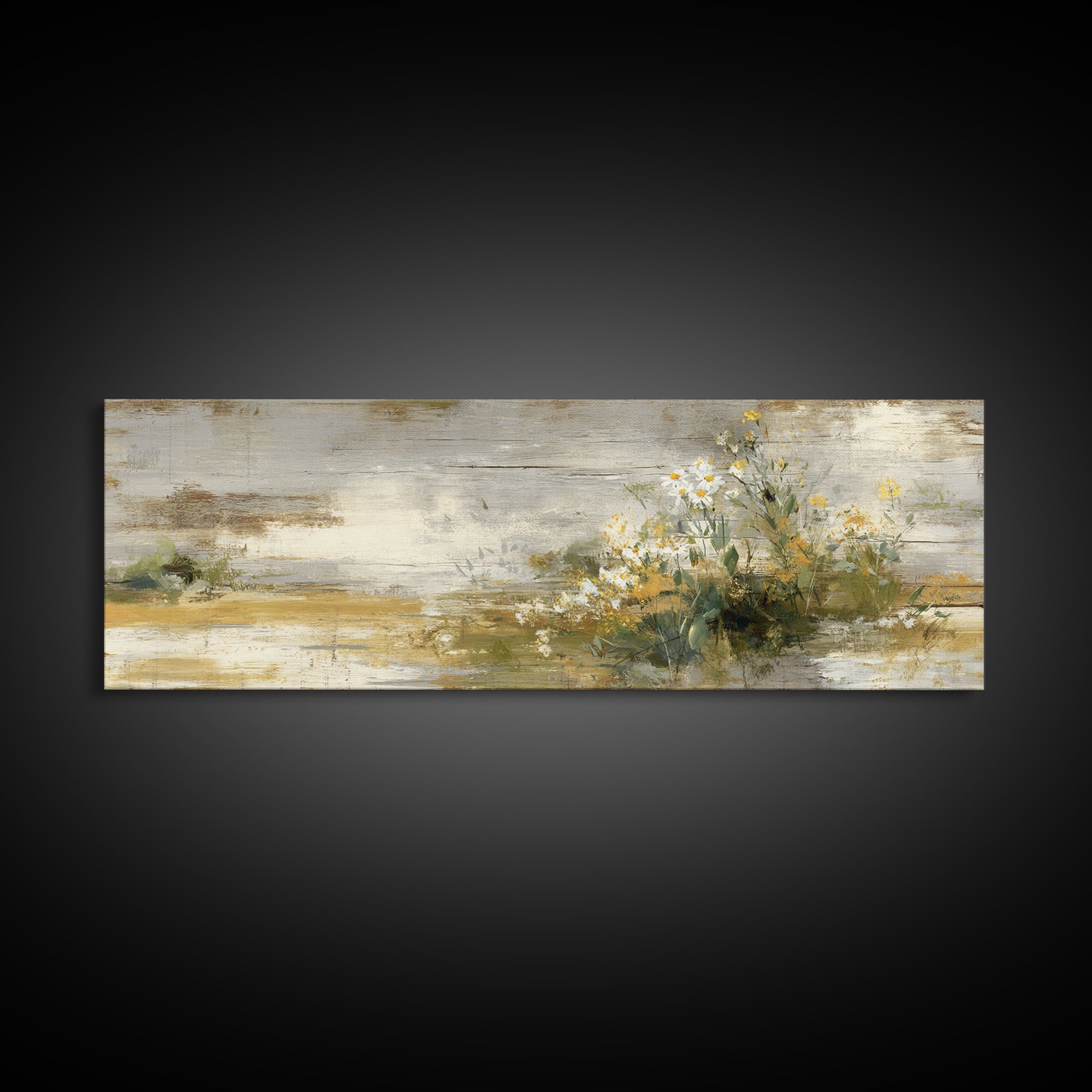 Hay Bales in Late Afternoon Sun Framed Canvas Print, Country Art, Statement Artwork, Farmhouse Decor, Fine Art, Country, COU-3x1-60