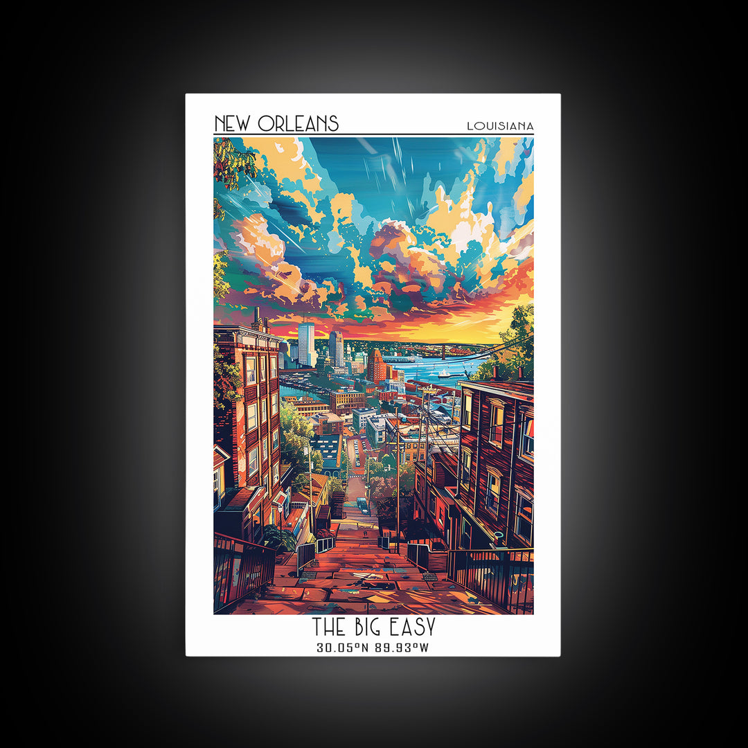 New Haven Travel Poster, Canvas Print, Retro Wall Art, Travel Print, Gallery Wall Set, Travel Posters, Home Decor, Minimalist Poster