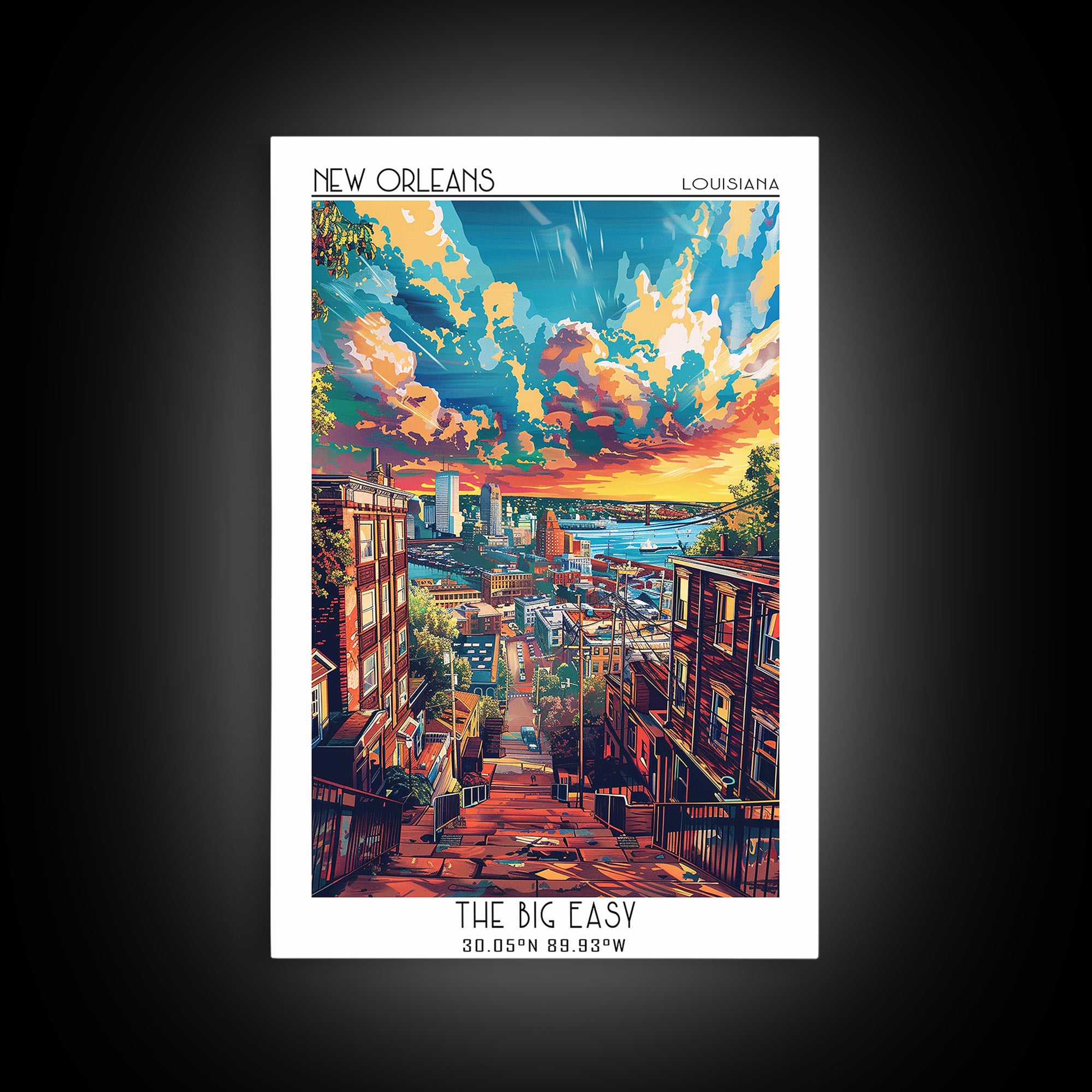 New Haven Travel Poster, Canvas Print, Retro Wall Art, Travel Print, Gallery Wall Set, Travel Posters, Home Decor, Minimalist Poster