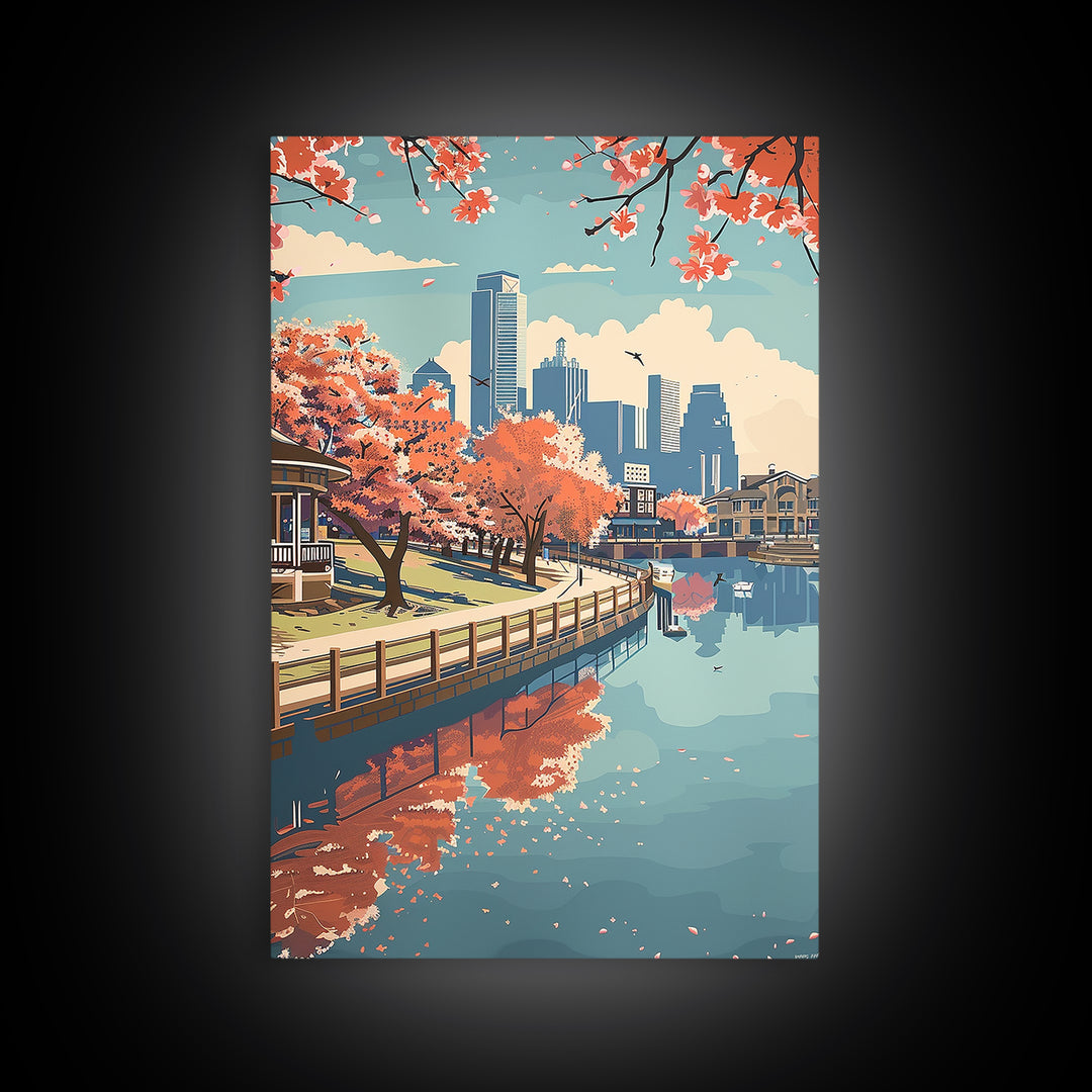 Frisco Travel Poster, Canvas Print, City Travel Poster, Travel Wall Art, Art Print, Travel Art Print, City Art Print, Travel Posters