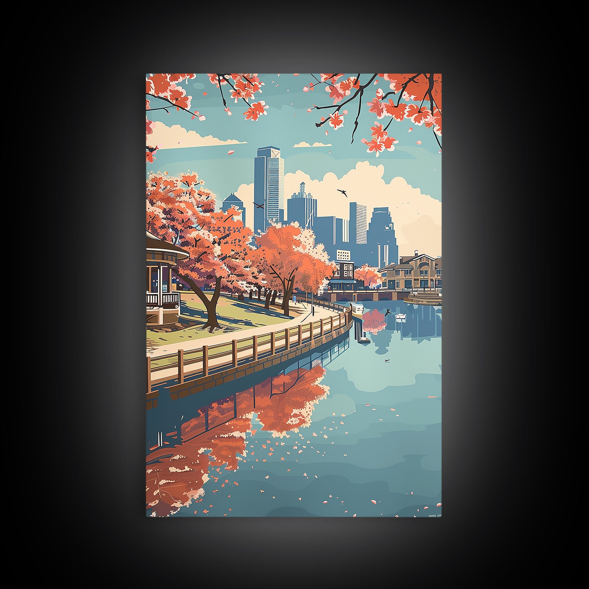 Frisco Travel Poster, Canvas Print, City Travel Poster, Travel Wall Art, Art Print, Travel Art Print, City Art Print, Travel Posters