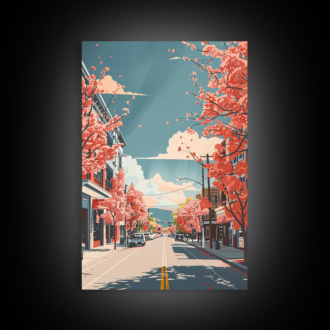 Greeley Travel Poster, Canvas Print, City Travel Poster, Travel Wall Art, Travel Art Print, Fine Art Print, Travel Print, Home Decor