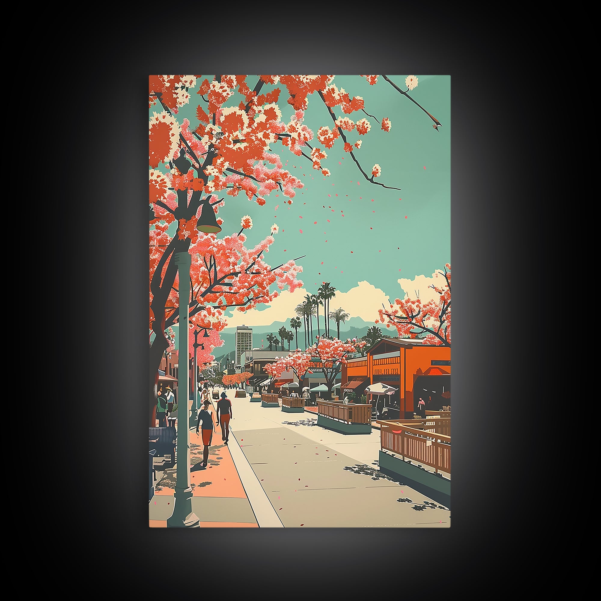 Moreno Valley Travel Poster, Canvas Print, Vintage Travel Print, City Wall Art, City Travel Poster, Travel Posters, Travel Art Print