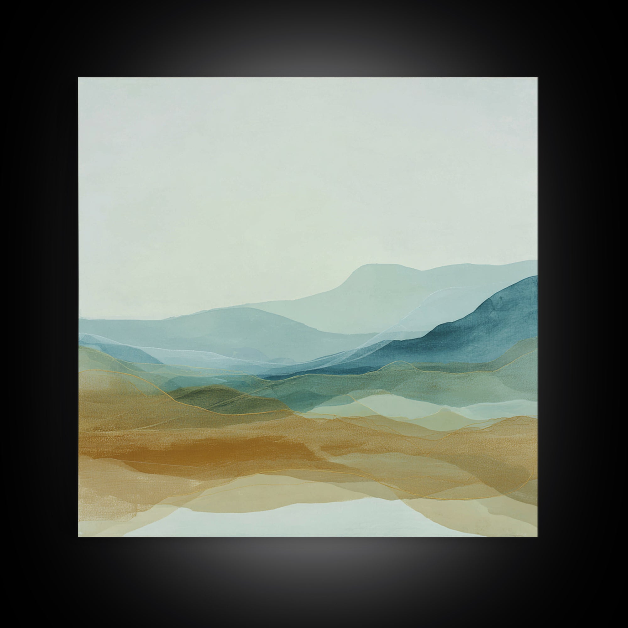 Minimal Line Faces Framed Canvas Print, Dental Office Art, Dental Hygiene, Office Decor, Fine Art, Calm, Medical Office Art, DOA-1x1-16