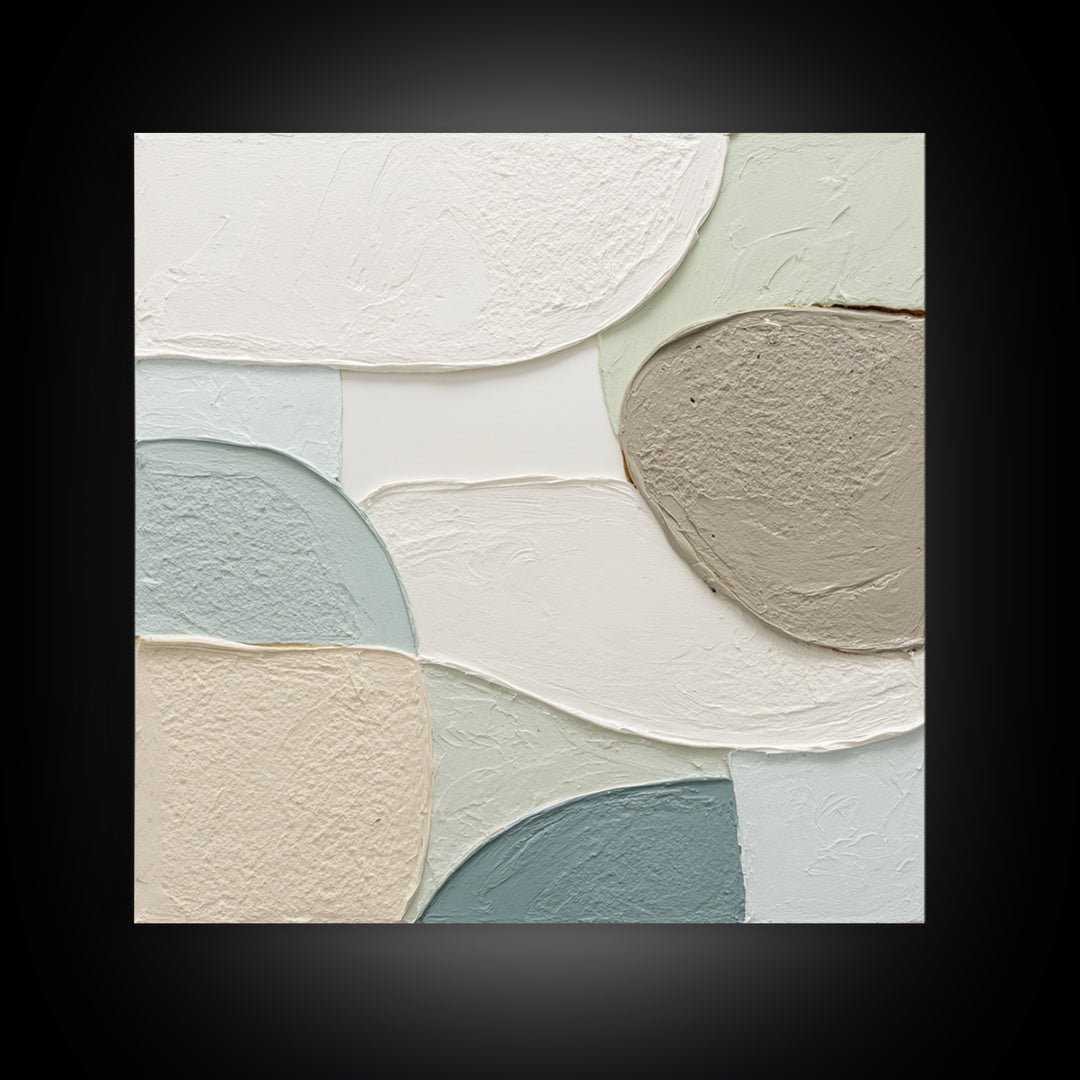 Minimal Line Faces Framed Canvas Print, Dental Office Art, Dental Hygiene, Office Decor, Fine Art, Calm, Medical Office Art, DOA-1x1-64