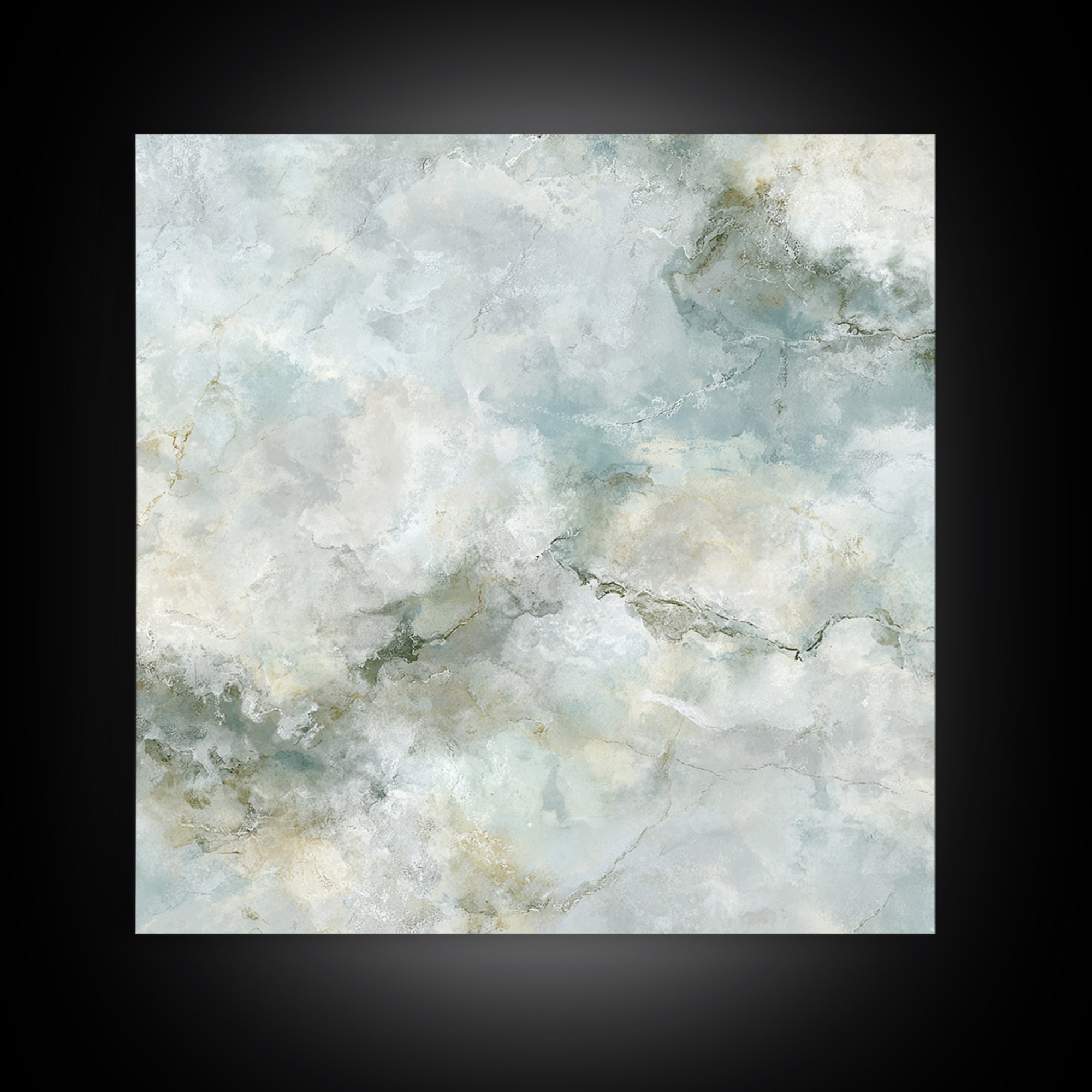 Clean Marble Texture Framed Canvas Print, Dental Office Art, Wall Art, Office Decor, Fine Art, Calm, Dental Office Decor, DOA-1x1-96